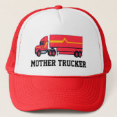 Moeder Trucker Trucker Hat Trucker Pet (Voorkant)