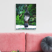 Moeder Turkey Wrapped Canvas Afdruk (Insitu (Woonkamer))