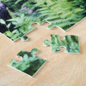 Moeder Turkije in Ferns Puzzle Legpuzzel (Zijkant)