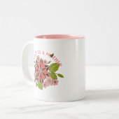 Moeder Tweekleurige Koffiemok (Voorkant links)