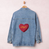Moeder typografie ontwerp, Schattige moeder citaat Denim Jacket (Hangar)