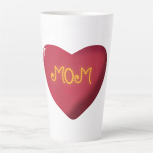 Moeder typografie ontwerp, Schattige moeder citaat Latte Mok