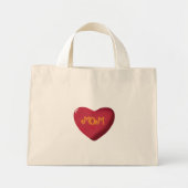 Moeder typografie ontwerp, Schattige moeder citaat Mini Tote Bag (Voorkant)