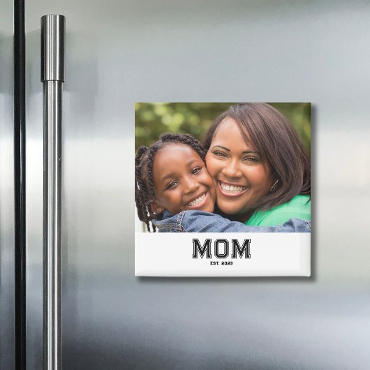 Moeder Uniek Geschenk Moderne Foto's Magneet
