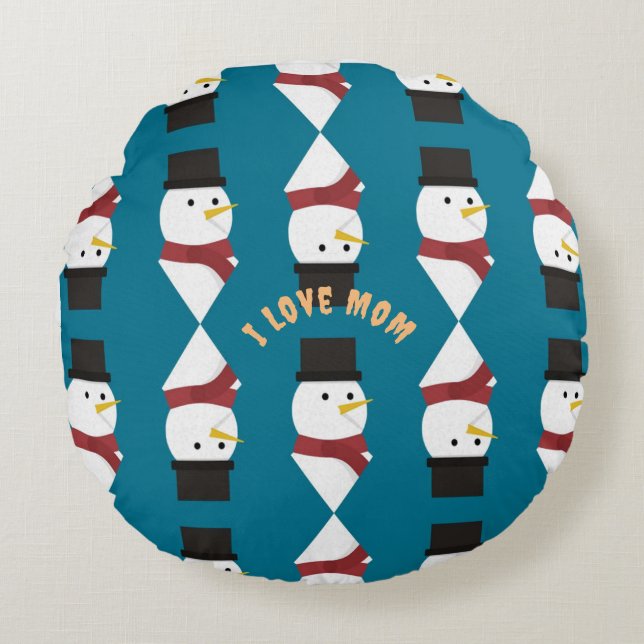 Moeder Unieke Luxe Wonen Ronde Kussens (Voorkant)