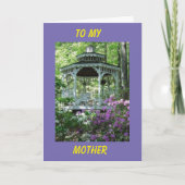 "MOEDER" UW DAG PER DAG OM "JULLIE" KAART TE CELEB (Voorkant)