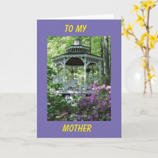 "MOEDER" UW DAG PER DAG OM "JULLIE" KAART TE CELEB (Gele Bloem)