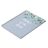 Moeder vader van de Bride Gepersonaliseerd Dusty B Notitieboek (Linkerzijde)