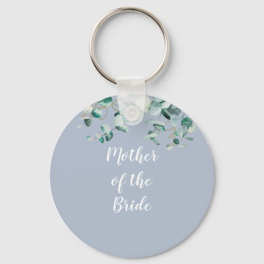 Moeder vader van de Bride Gepersonaliseerd Dusty B Sleutelhanger (Voorkant)