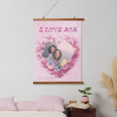Moeder valentijn foto opknoping wandtapijt hangend wandkleed (Slaapkamer)