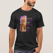 Moeder Valentijnsdag Kat moeder moeder moeder moed T-shirt (Voorkant)