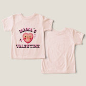 Moeder Valentijnsdag Peuter Shirt (Ontwerp Voorkant & Achterkant)
