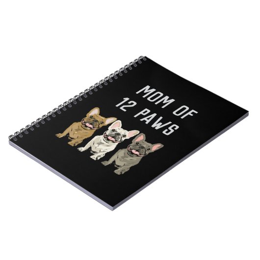 Moeder van 12 poten notitieboek (Linkerzijde)