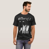 Moeder Van 2 Twee Katten Kitten Moeder Gekke Katvr T-shirt (Voorkant volledig)
