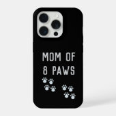 Moeder van 8 poten iPhone hoesje (Achterkant)