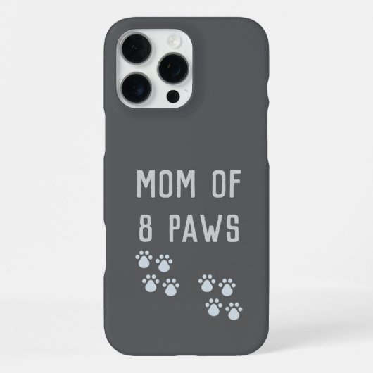 Moeder van 8 poten iPhone hoesje (Achterkant)