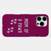 Moeder van 8 poten iPhone hoesje (Achterkant horizontaal)