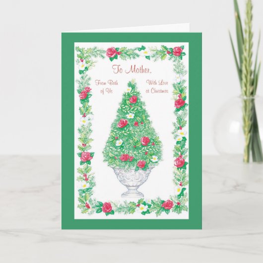 Moeder van allebei van ons feestdagen kaart (Voorkant)