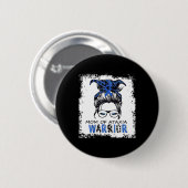 Moeder van Ataxia Warrior Ronde Button 5,7 Cm (Voorkant /achterkant)