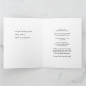 Moeder van Barmhartigheid Madonna in Gebed... Kaart (Binnen)