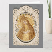 Moeder van Barmhartigheid Madonna in Gebed... Kaart (Voorkant)