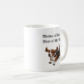Moeder van Bassets, de eerste van mijn naam Koffiemok (Voorkant rechts)