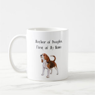Moeder van Beagles, Eerste van Mijn Naam Koffiemok