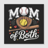 Moeder van beide Game Day Honkbal Softbal (Voorkant)