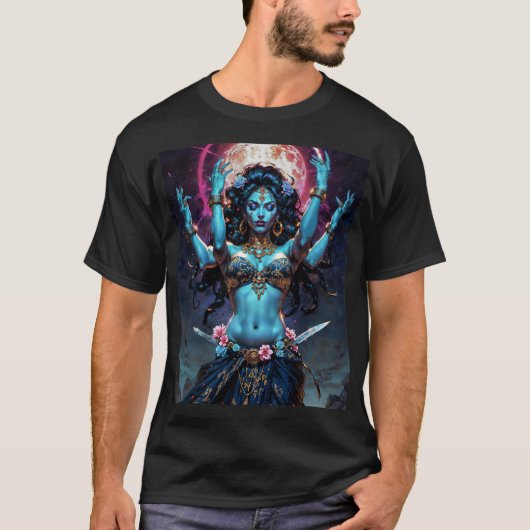 Moeder van Bevrijding Kali Godin T-shirt (Voorkant)