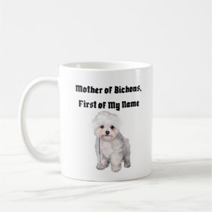 Moeder van Bichons, de eerste van mijn naam Koffiemok