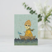 Moeder van bijen briefkaart (Staand voorkant)