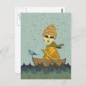 Moeder van bijen briefkaart (Voorkant / Achterkant)