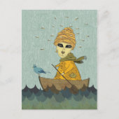 Moeder van bijen briefkaart (Voorkant)