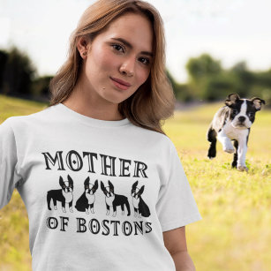 Moeder van Boston Terriers Funny T-shirt