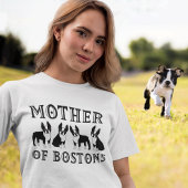 Moeder van Boston Terriers Funny T-shirt
