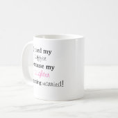 Moeder van Bride Gift - Coffee Mok/Cup Koffiemok (Voorkant links)