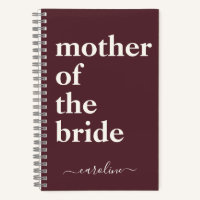 Moeder van Bride Minimalistische Moderne Douane Bo