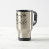 Moeder van Bride Script Gray Reisbeker (Voorkant rechts)