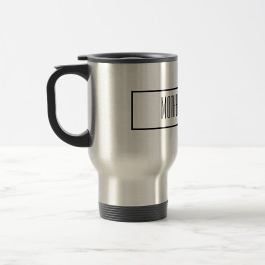 Moeder van Bride Travel Mug Reisbeker (Links)