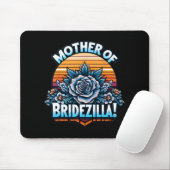 Moeder Van Bridezilla Moeder Van De Bruid Grappig Muismat (Met muis)