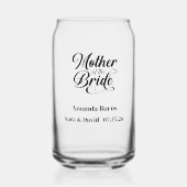 Moeder van bruid blikvorm glas (Voorkant)