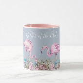 MOEDER-VAN-BRUID Blushing Flamingo Tropische bruil Mok (Midden)