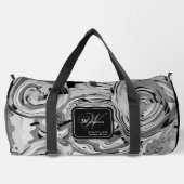 Moeder van bruid Gift Elegant Patroon Chic Monogra Plunjezak (Achterkant)