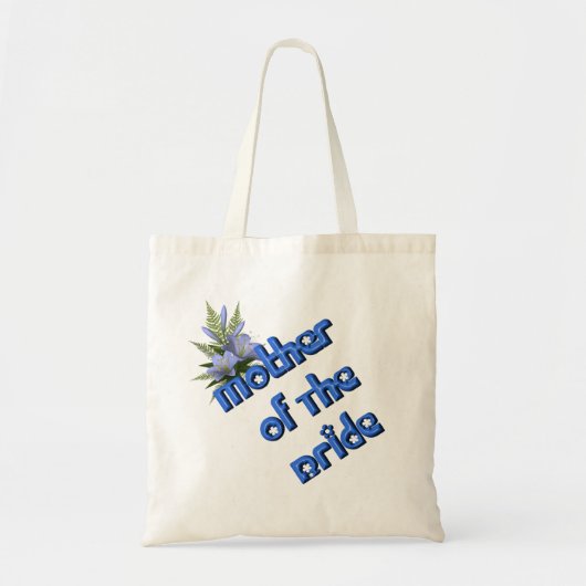 Moeder van bruid Schattigee bruiloft bruids partij Tote Bag (Voorkant)