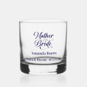 Moeder van bruid whisky glas (Voorkant)