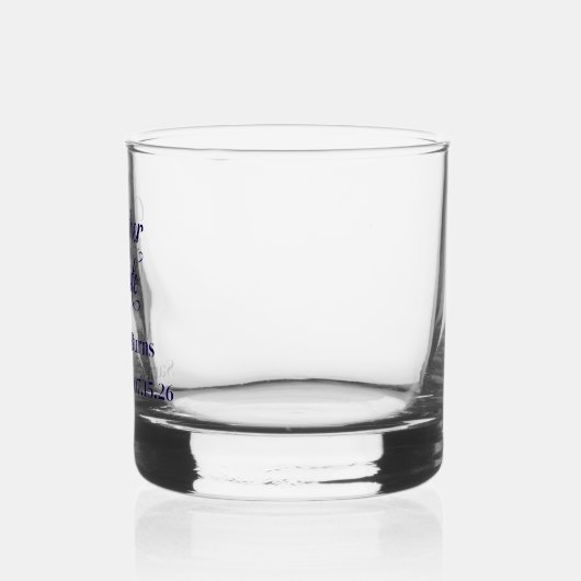 Moeder van bruid whisky glas (Links)