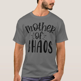 Moeder van Chaos 80s vriend T-shirt