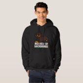 Moeder van Dachshunds Hoodie (Voorkant volledig)