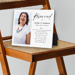 Moeder van de afgestudeerde in de hemel voor Afstu Fotoplaat<br><div class="desc">Deze ontroerende gedenkplaat is een hartelijke manier om een geliefde te eren die is overleden, maar nog steeds wordt herinnerd. De plaquette bevat een foto naast de gepersonaliseerde tekst "Gereserveerd", met de naam van de geliefde van de afgestudeerde en relatie voor de afstuderen, waardoor een aangrijpende herinnering wordt gecreëerd aan...</div>