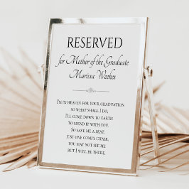 Moeder van de Afstuderen monument van de Afstudere Poster